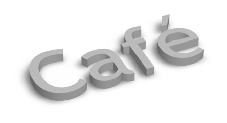 café en 3d