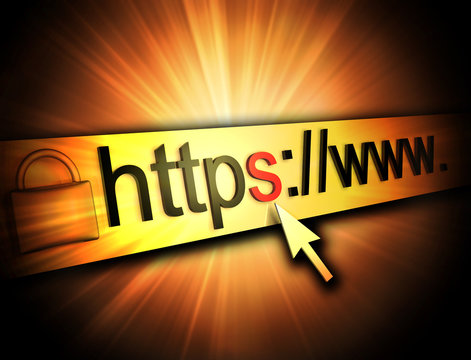 https secured web page