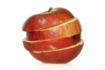 Sliced apple