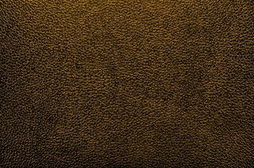 Golden leatherette texture