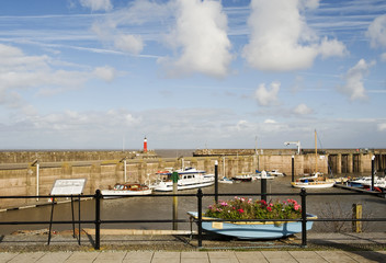 Watchet Harbour, West Somerset, England