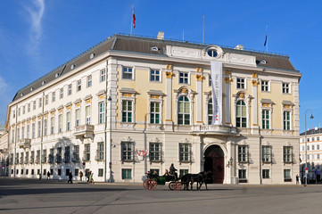 Fototapeta premium bundeskanzleramt in wien