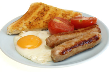 Sausage Egg and Tomato