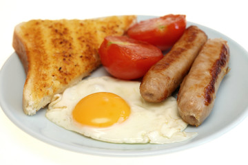 Sausage Egg and Tomato