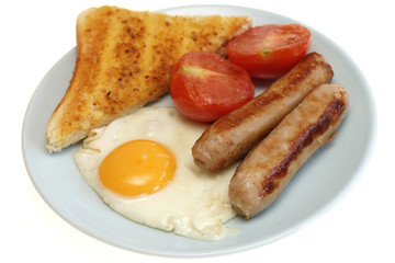Sausage Egg and Tomato