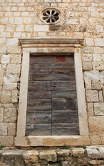 Ancient door (Croatia)