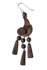 Wooden earring