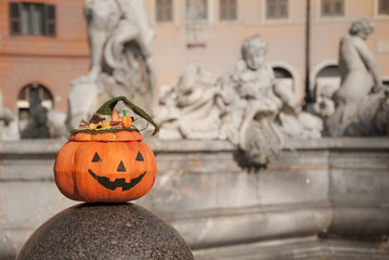 Zucca di Halloween a Roma