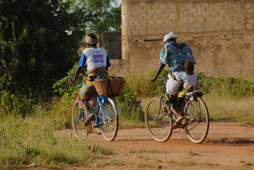 Naklejka premium donne africana