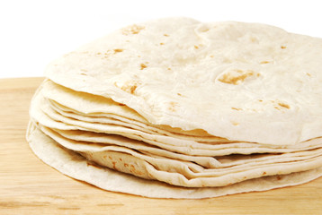 Homemade tortillas