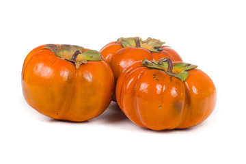 Ripe persimmons