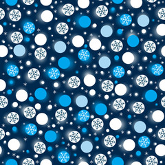 Fototapeta na wymiar wrapping paper with snowflakes