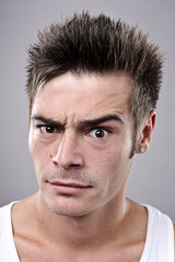 Fototapeta premium Silly funny face