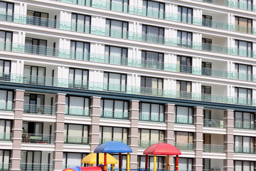 Fototapeta premium apartment block