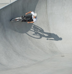 Teenager at Skateboard Park