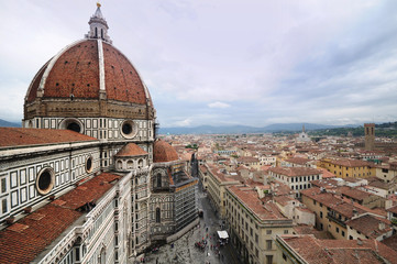 Fototapeta na wymiar Cathédrale Florence