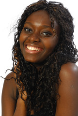 belle guinéenne souriante