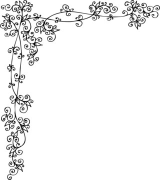 Floral vignette CCXII