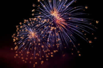 Fototapeta premium Feuerwerk - Sternenzauber 2009