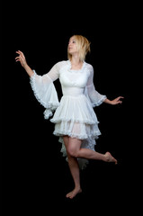 Naklejka premium Beautiful Woman