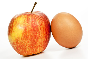Apfel und Ei