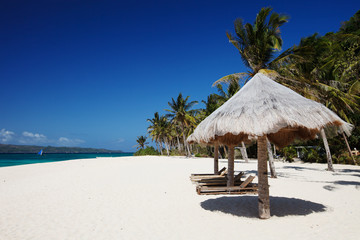 Perfect tropical beach vacation