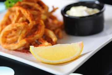 lemon and food