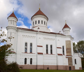 Fototapeta na wymiar Church of the Holy Mother of God, Vilnius. Lithuania