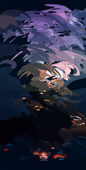 Obraz premium abstract form, design elements, fantastic background