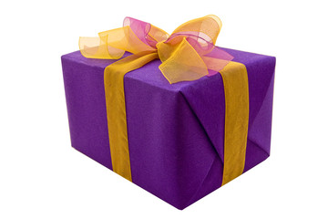 Violet Gift Box with   Ribbon bow