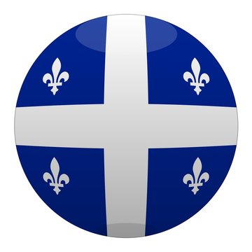 boule qu&eacute;bec quebec ball drapeau flag