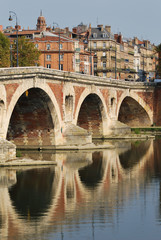 Obraz premium Le Pont Neuf de Toulouse