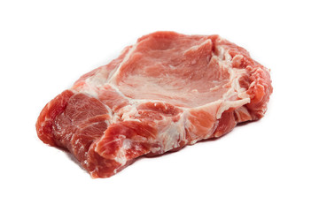 Raw juicy meat
