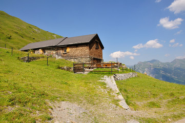 Obraz premium Berghütte