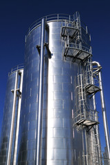 serbatoi di acqua del teleriscaldamento di Milano