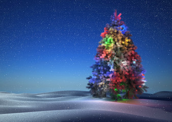 Obraz premium Christmas tree