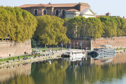 Quai de la Daurade &agrave; Toulouse
