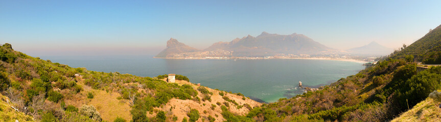 Fototapeta na wymiar Panorama - Küste Kapstadt