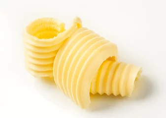 Cercles muraux Produits laitiers Butter curls