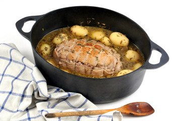 Marmite de rôti de veau