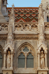 Obraz premium fragment of church