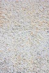Structure of a concrete and stone wall