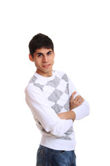 Portrait of happy smiling man