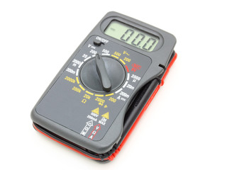 Multimeter of black color