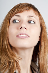 Naklejka premium portrait of blonde girl