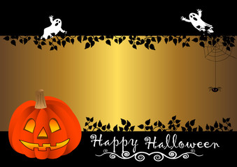 halloween banner. vector.