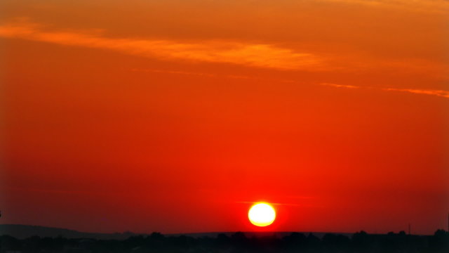 Timelapse sunrise