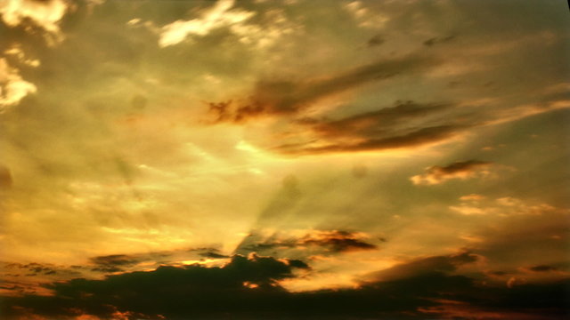 Dirty sunrise