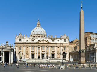 Fototapeta na wymiar Świętego Piotra, Watykan, Rzym