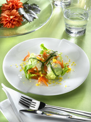 truffes de fromage et oeufs